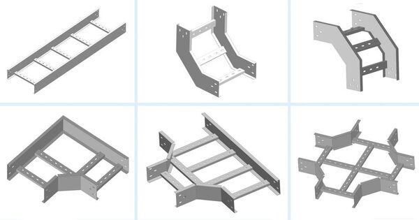 Cable trays and ladders