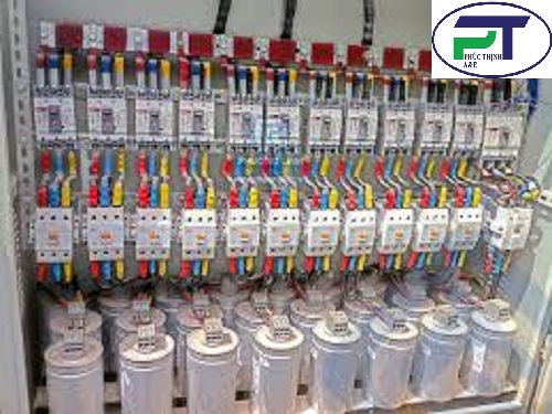 Capacitor bank panel