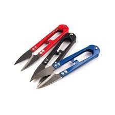 Thread cutting scissors