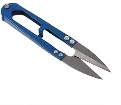 Thread cutting scissors