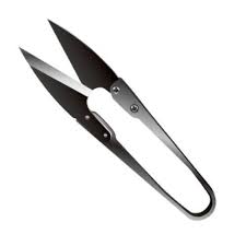 Thread cutting scissors