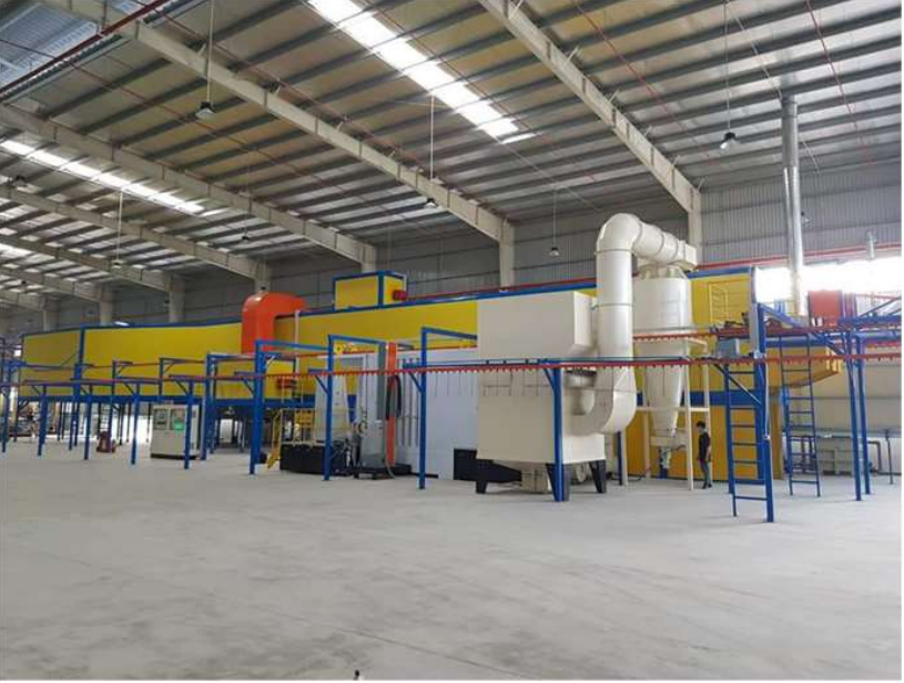 Auto powder coating