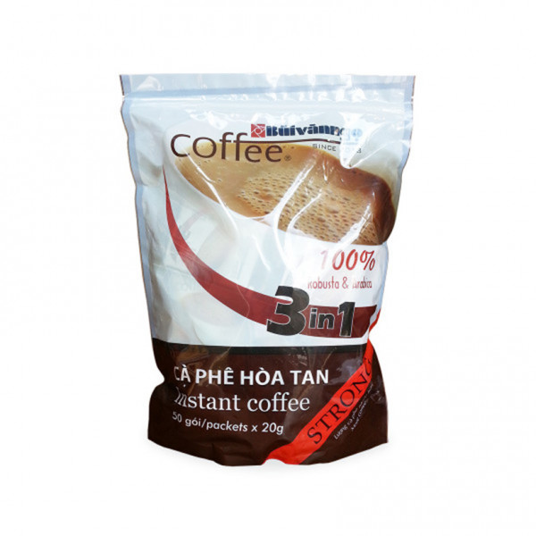 Strong instant coffee