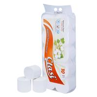 Coreless toilet paper