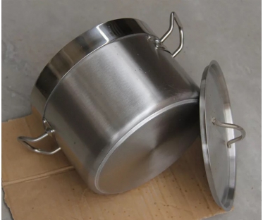 Stainless steel low pot