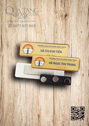 Staff name badges