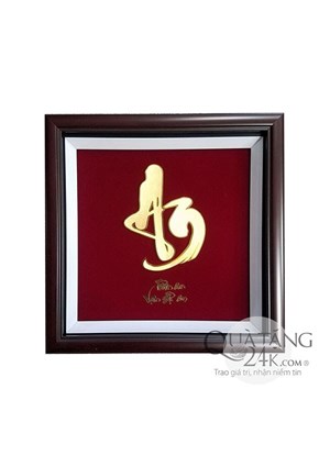 Gold 24K glided picture frame - KMV03