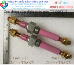 Compressor power terminal block