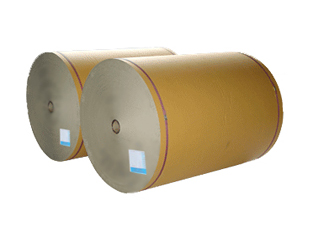 Yellow kraft paper