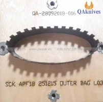Serrated cutting rules