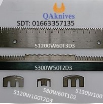 Serrated blades