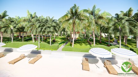 VILLA BLUE LAGOON landscape design