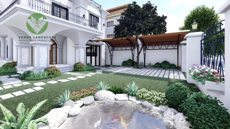 Villa landscape design