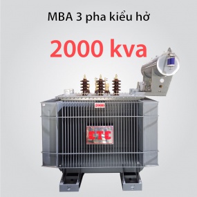 Open type three phrase transformer 2000kva