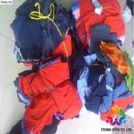 Colored cotton cleaning rag