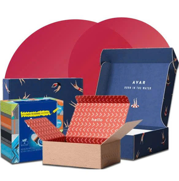 Corrugated gift boxes