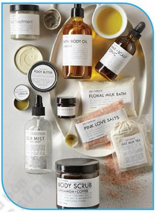 Labels for the medical and cosmetic industry