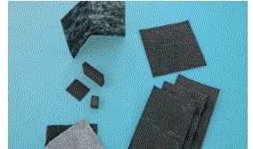 Carbon fiber processed products