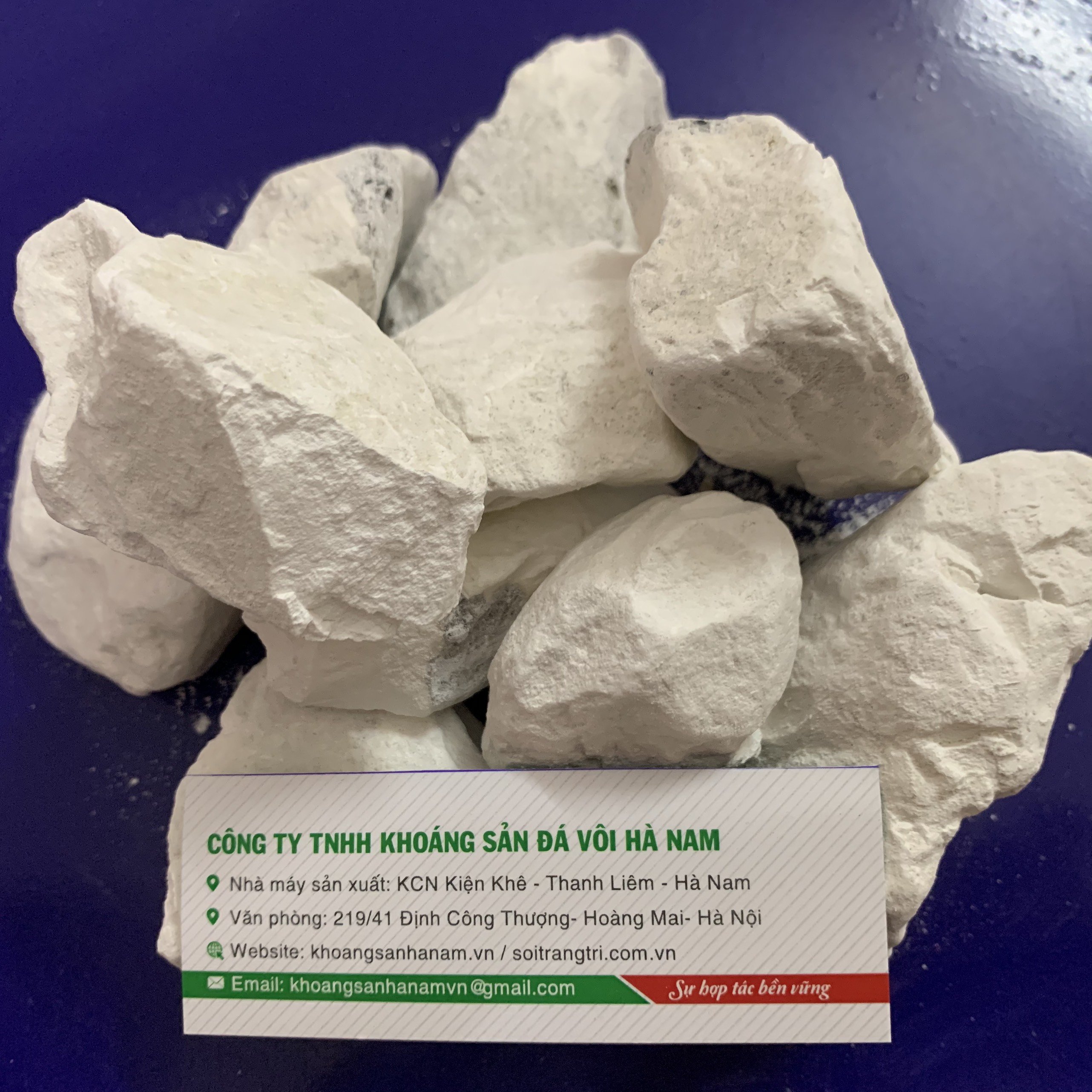 Lump lime