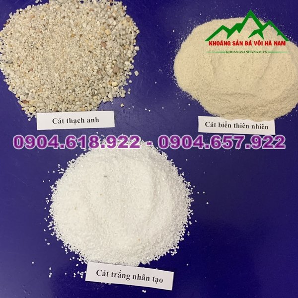 Industrial and construction sand