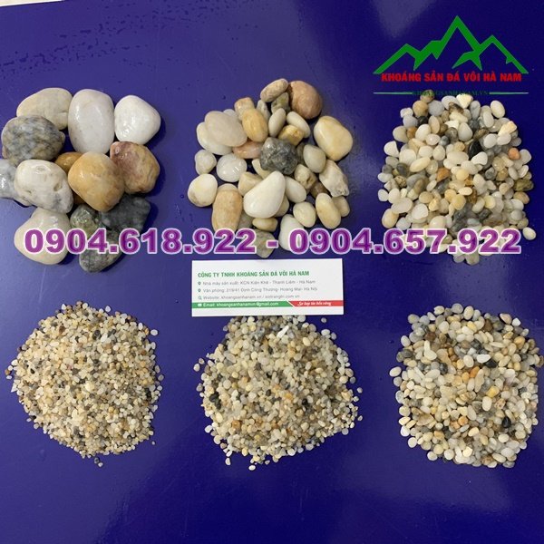 Natural pebbles