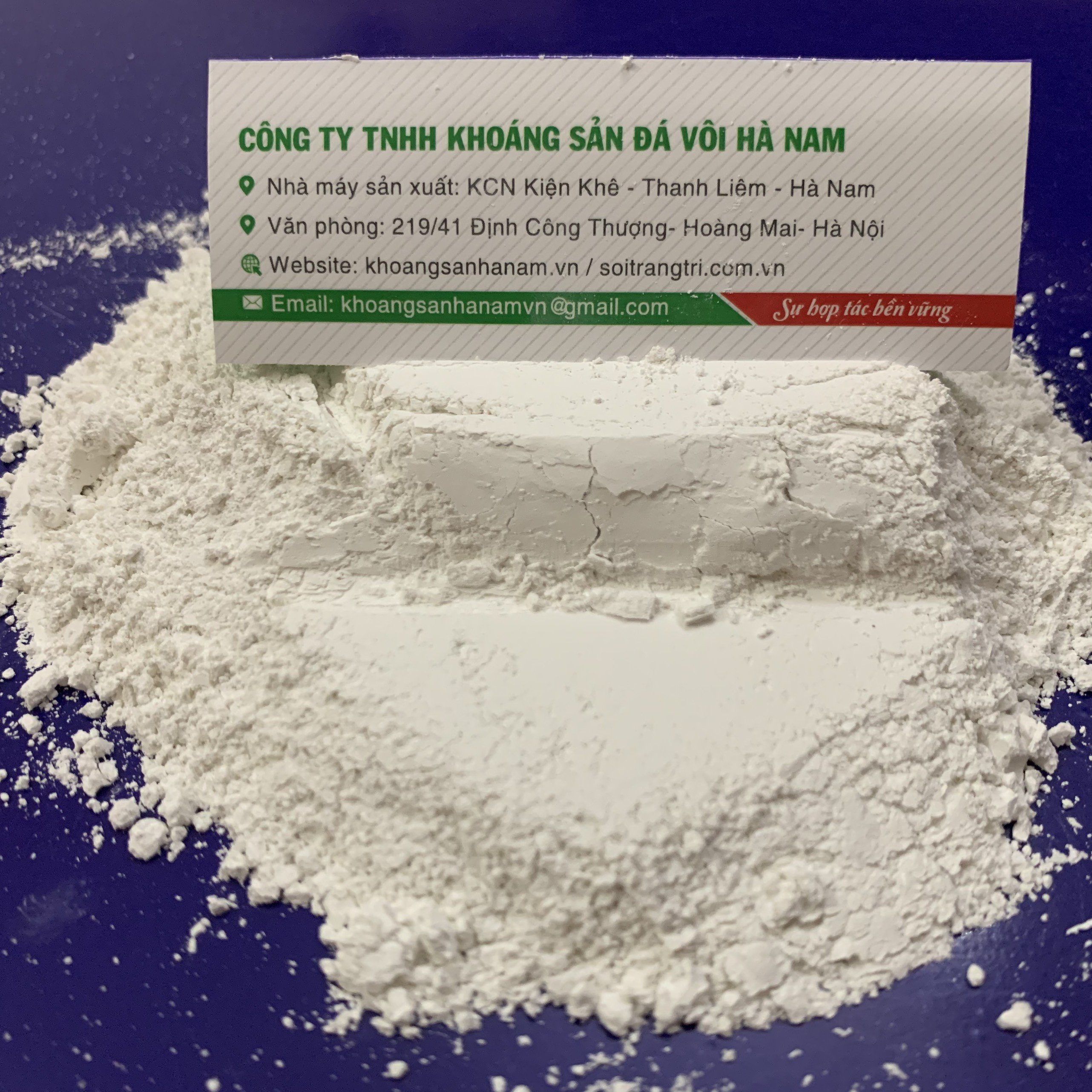 Lime powder