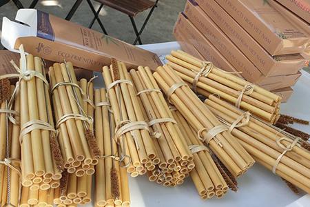 Bamboo straw