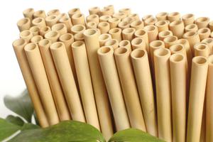 Bamboo straw for drinking milk tea