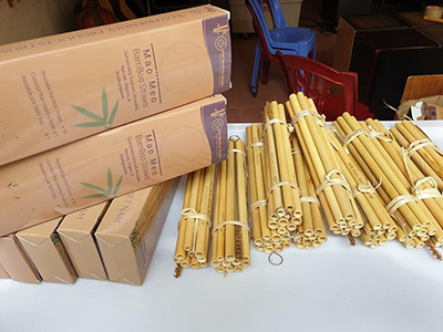 Bamboo straw