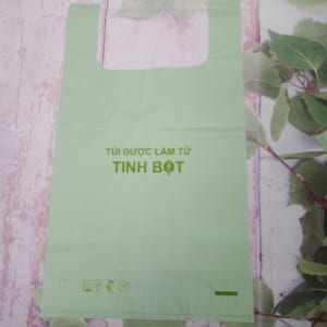Shopping biodegradable bag