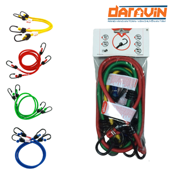 Ball bungee cords with steel hook