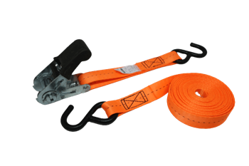 25mm ratchet straps with S hook