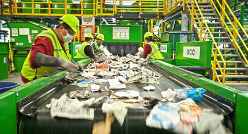 Waste recycling service