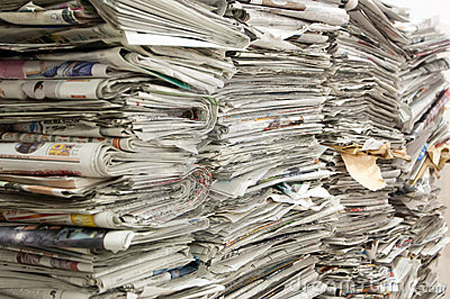 Purchasing newspaper scrap