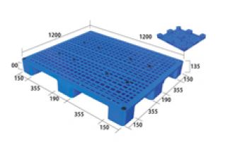 9-Foot Plastic Pallet