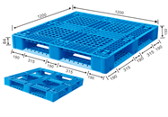 Steel Core Plastic Pallet