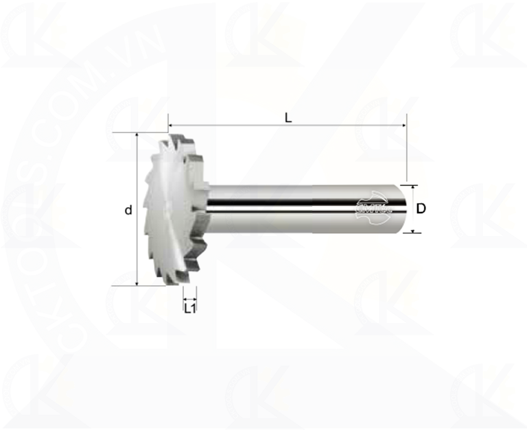 CMTec alloy milling cutter