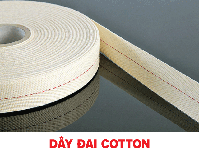 Cotton woven webbing