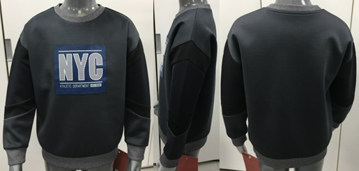 Export processing garment