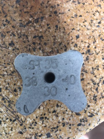 Concrete spacer