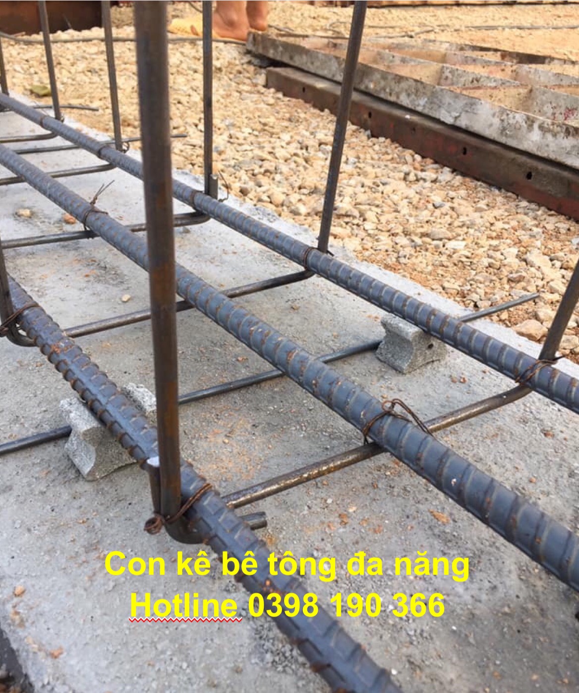 Concrete spacer
