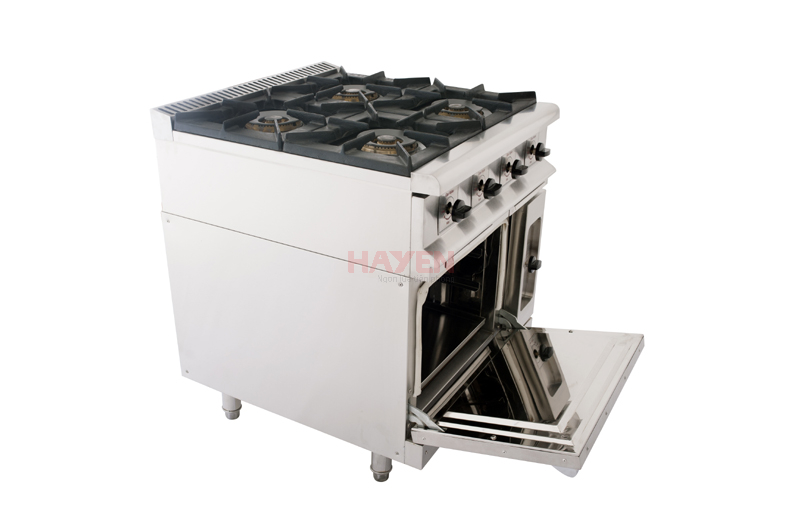 European stove with oven