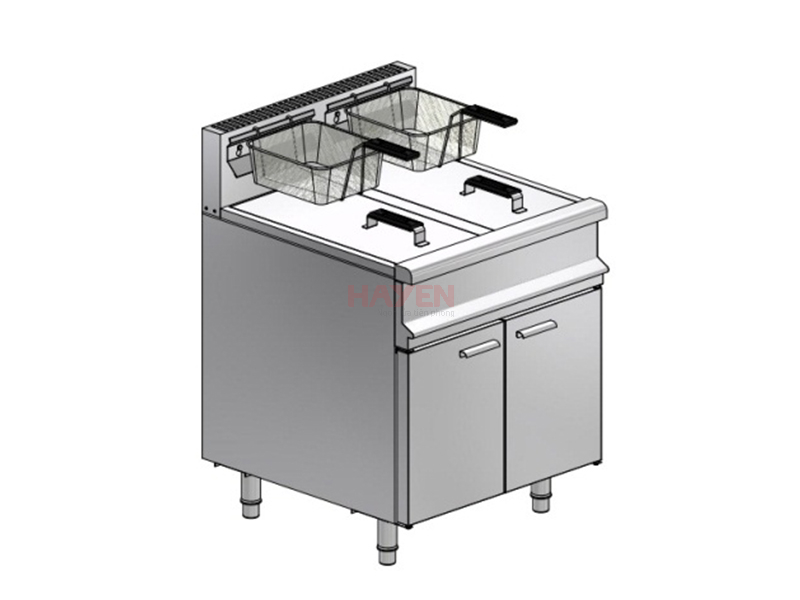 Gas deep fryer