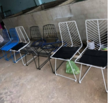 Iron chairs