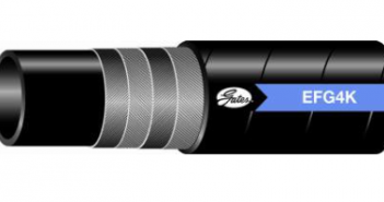 Hydraulic rubber pipe