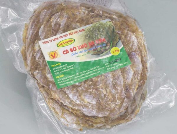 Dried leatherjacket fish