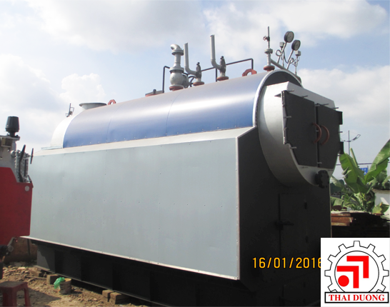 Charcoal boiler