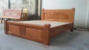 Wooden bed