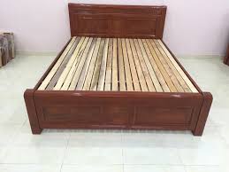 Wooden bed