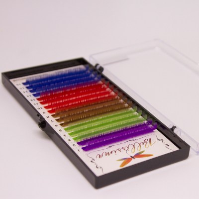Color eyelash